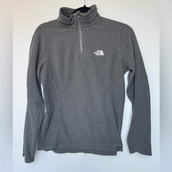 The North Face Grey Fleece Quarter Zip - Size S - Picture 5 of 9